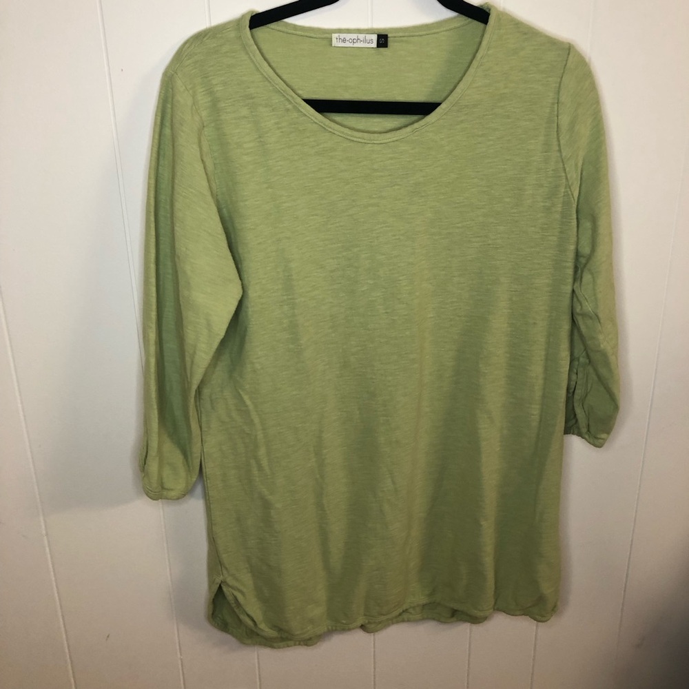 Theophilus Sage Green Tunic Small